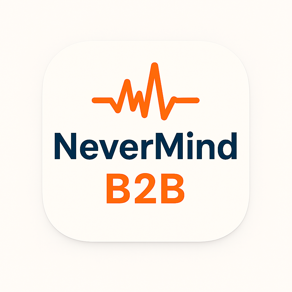 NeverMind B2B logo